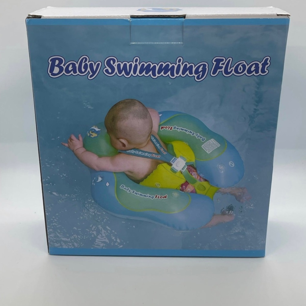 Baby Inflatable Baby Swim Float with Sun Canopy 3-72 months
